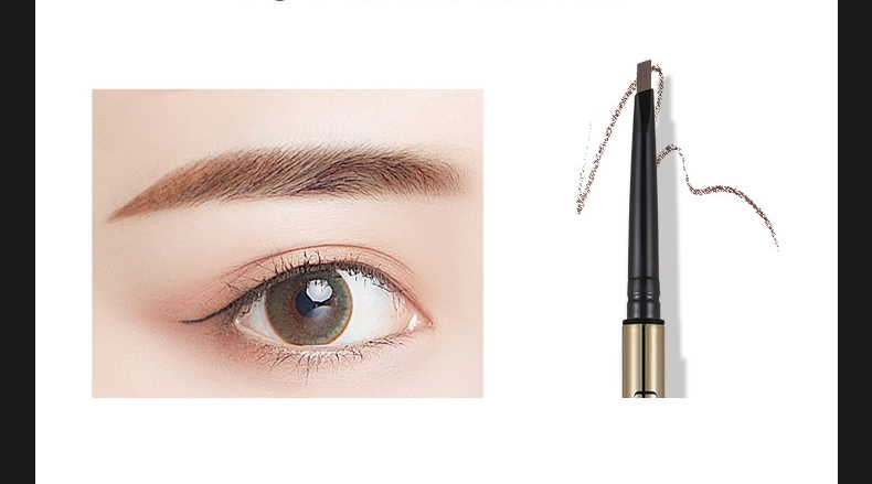 Nourish Tiny Triangles Three-Dimensional Double-Headed Brow Eyebrow Pencil