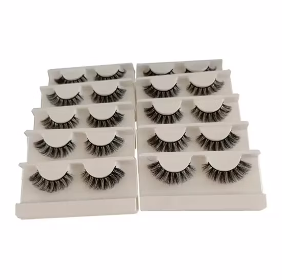 Cils magnétiques de marque privée de maquillage pour les yeux de vente chaude