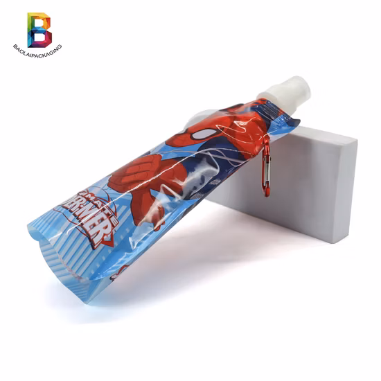 Sac de poche de pulvérisation PETG, carte de pulvérisateur de brouillard en plastique 38ml